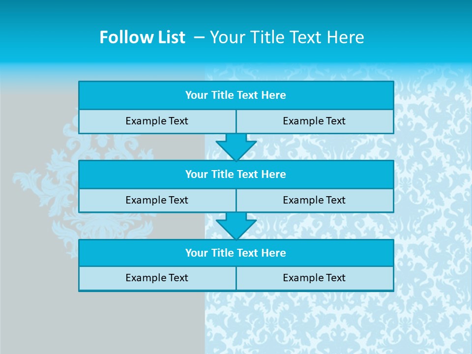Textile Line Illustration PowerPoint Template