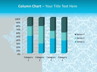 Textile Line Illustration PowerPoint Template