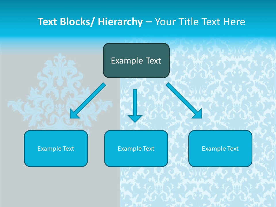Textile Line Illustration PowerPoint Template
