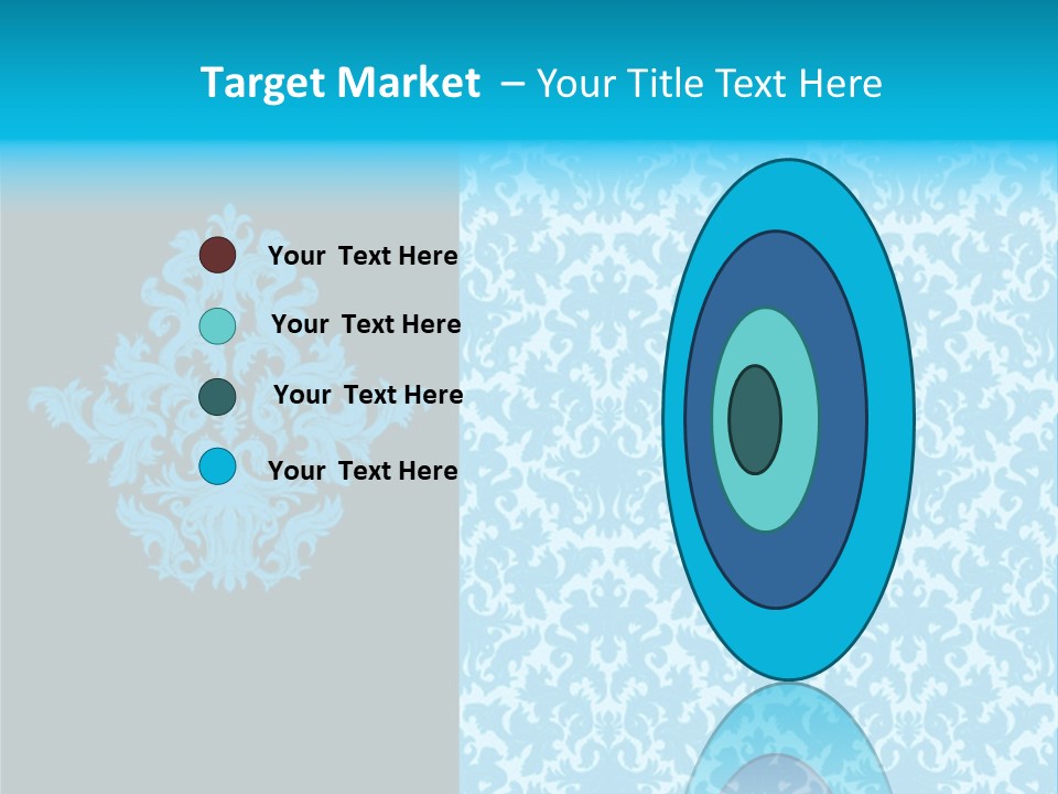 Textile Line Illustration PowerPoint Template