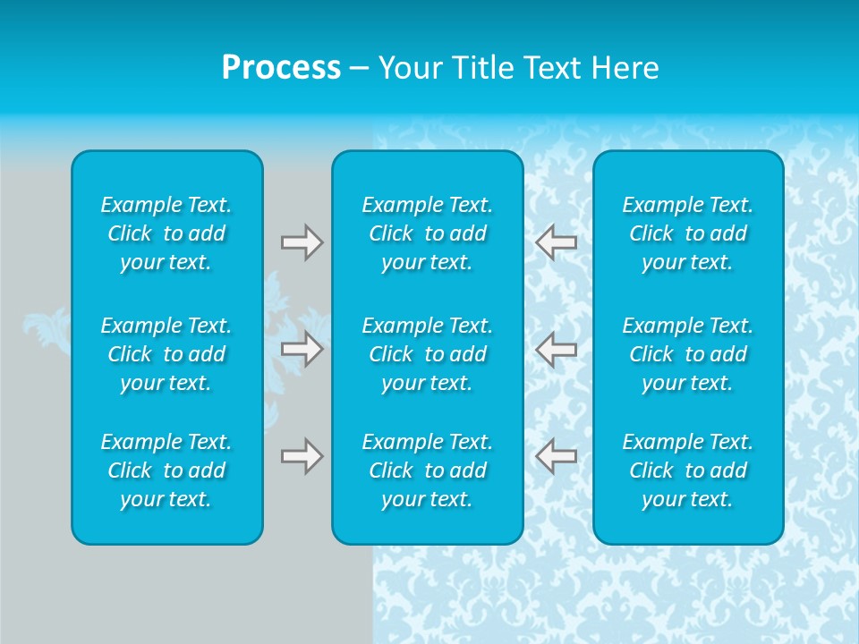 Textile Line Illustration PowerPoint Template