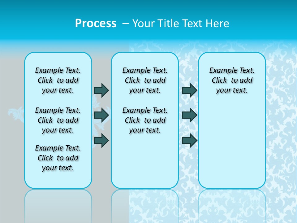 Textile Line Illustration PowerPoint Template