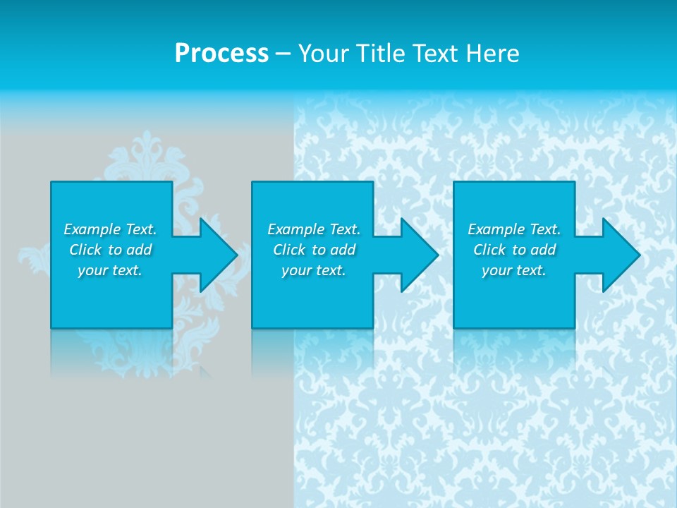 Textile Line Illustration PowerPoint Template