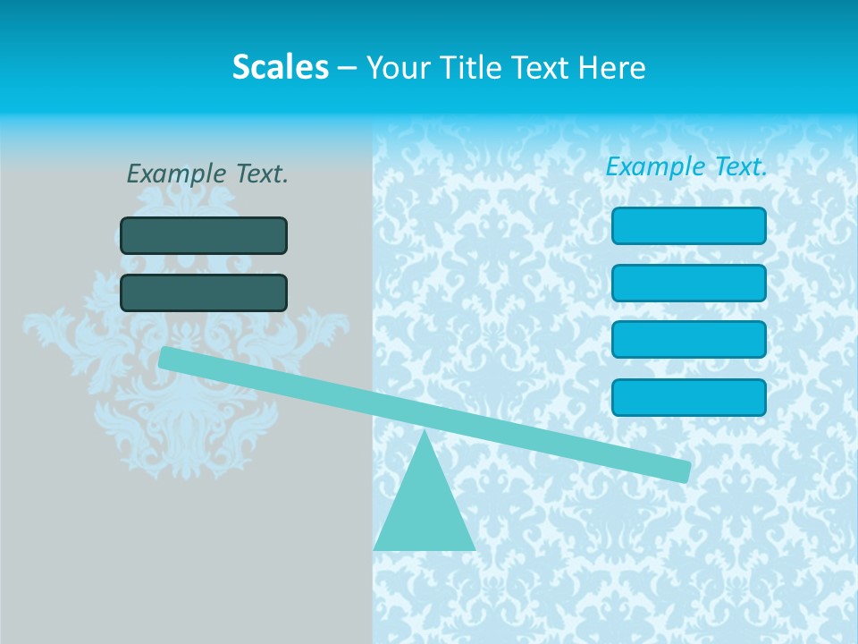 Textile Line Illustration PowerPoint Template