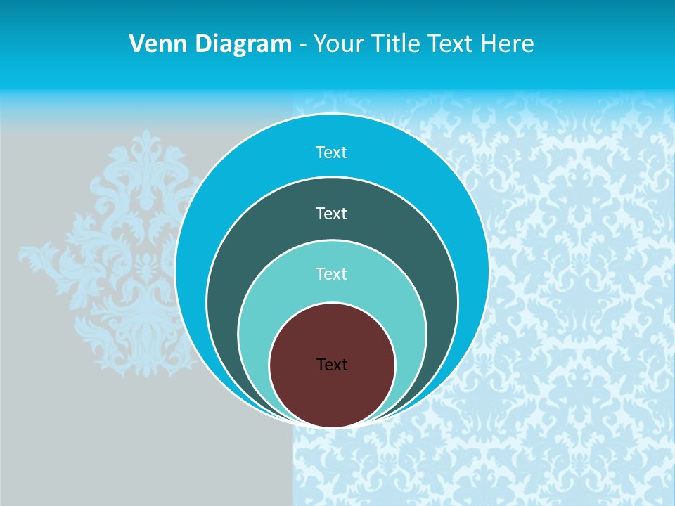 Textile Line Illustration PowerPoint Template