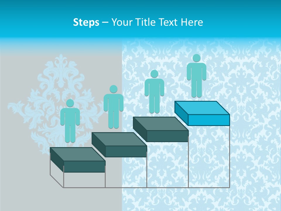 Textile Line Illustration PowerPoint Template