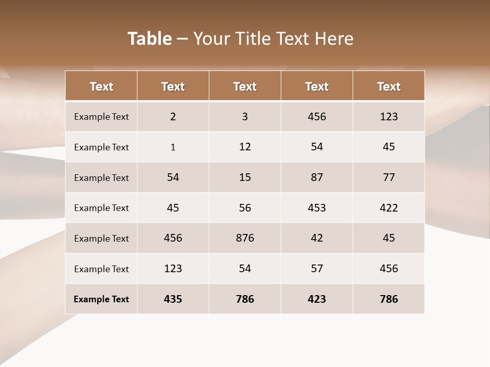 Large Medium Latin PowerPoint Template