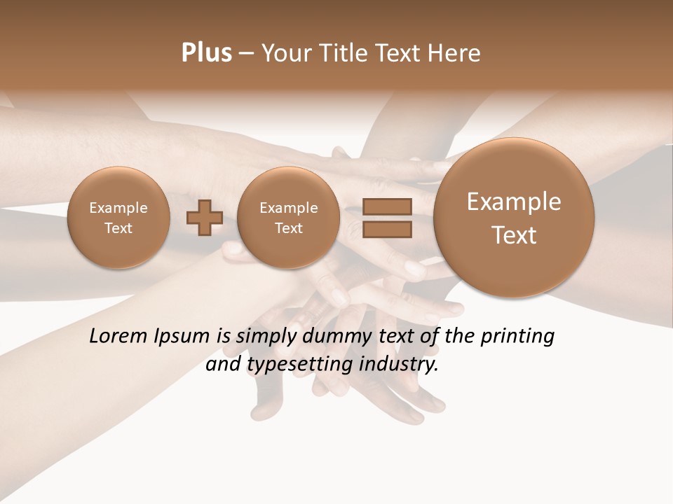 Large Medium Latin PowerPoint Template