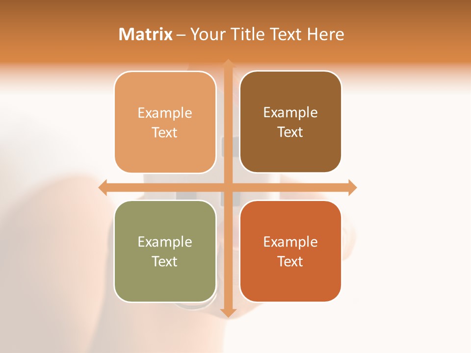 A Person Holding A Small House In Their Hands PowerPoint Template