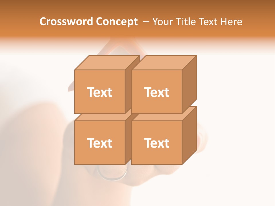 A Person Holding A Small House In Their Hands PowerPoint Template