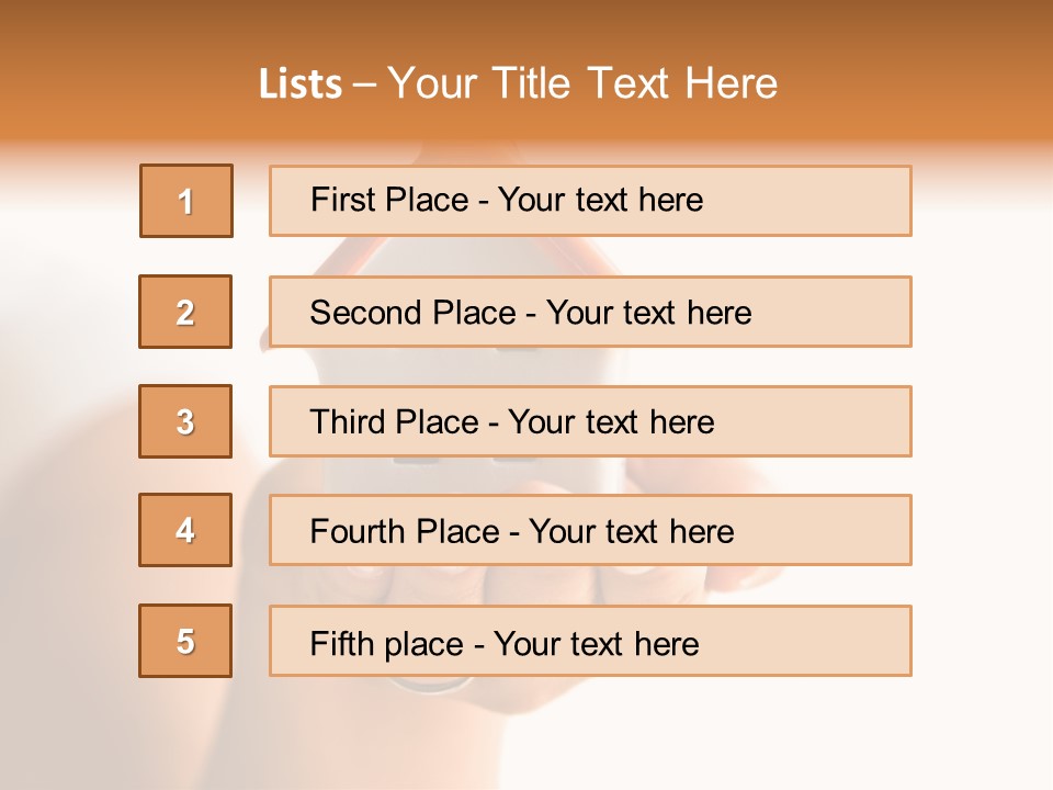 A Person Holding A Small House In Their Hands PowerPoint Template