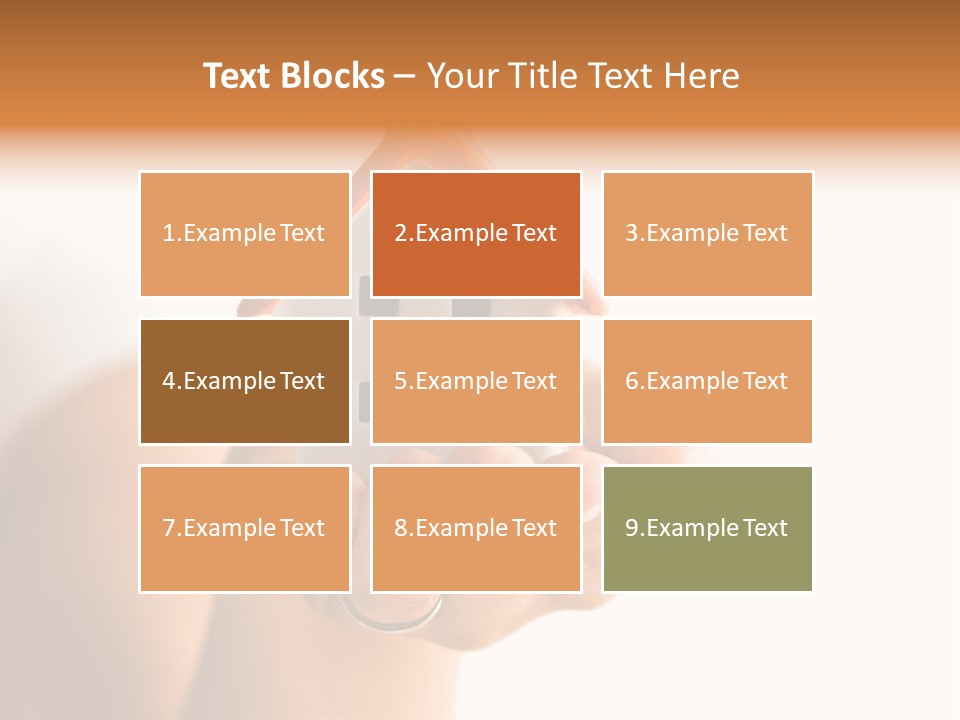 A Person Holding A Small House In Their Hands PowerPoint Template