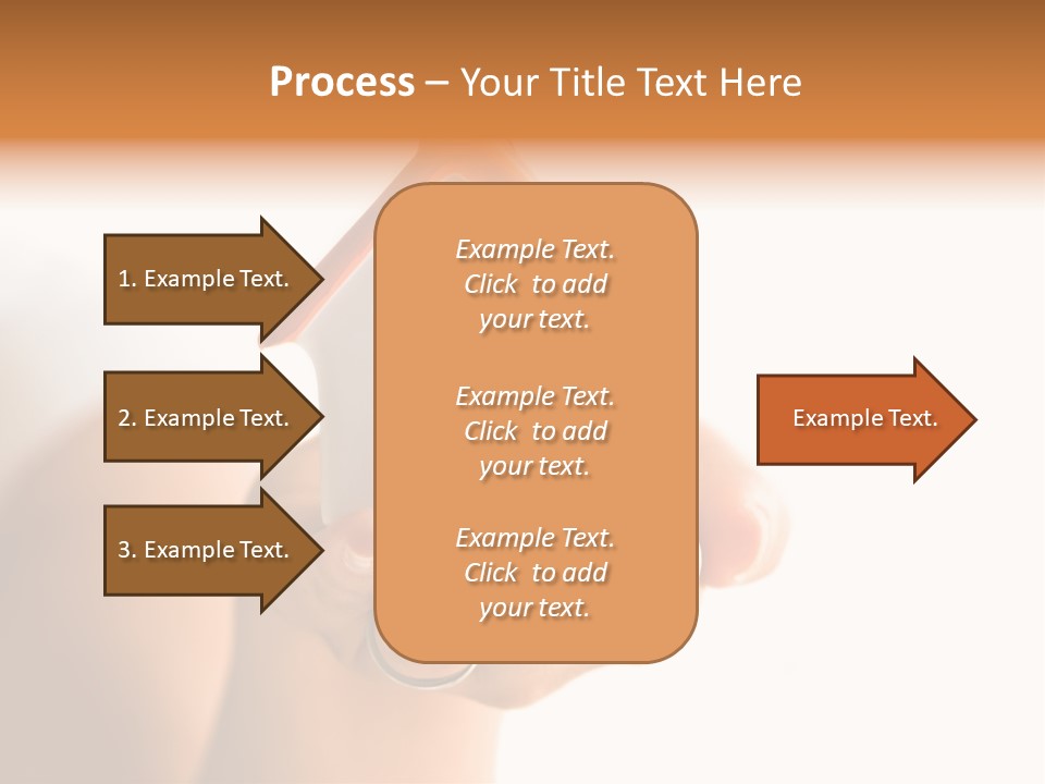 A Person Holding A Small House In Their Hands PowerPoint Template