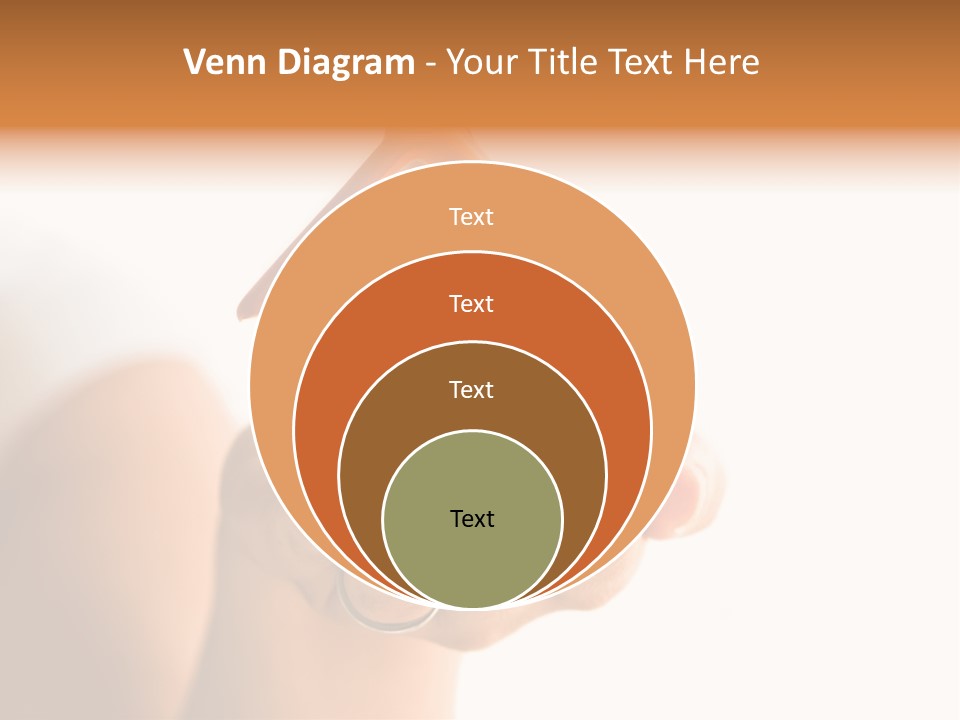 A Person Holding A Small House In Their Hands PowerPoint Template