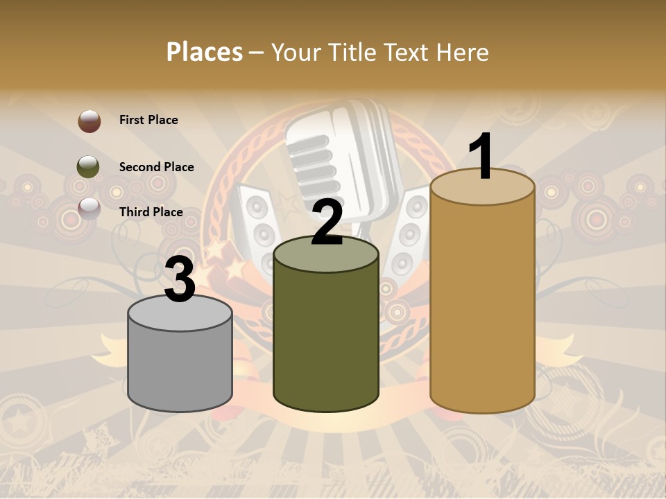 Vector Audio Concert PowerPoint Template