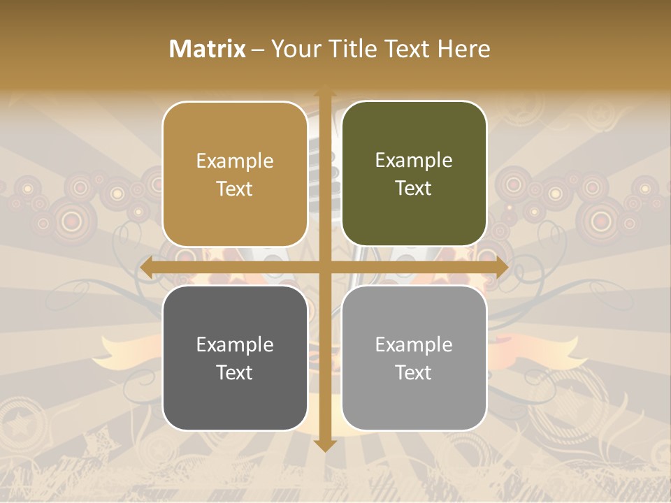 Vector Audio Concert PowerPoint Template