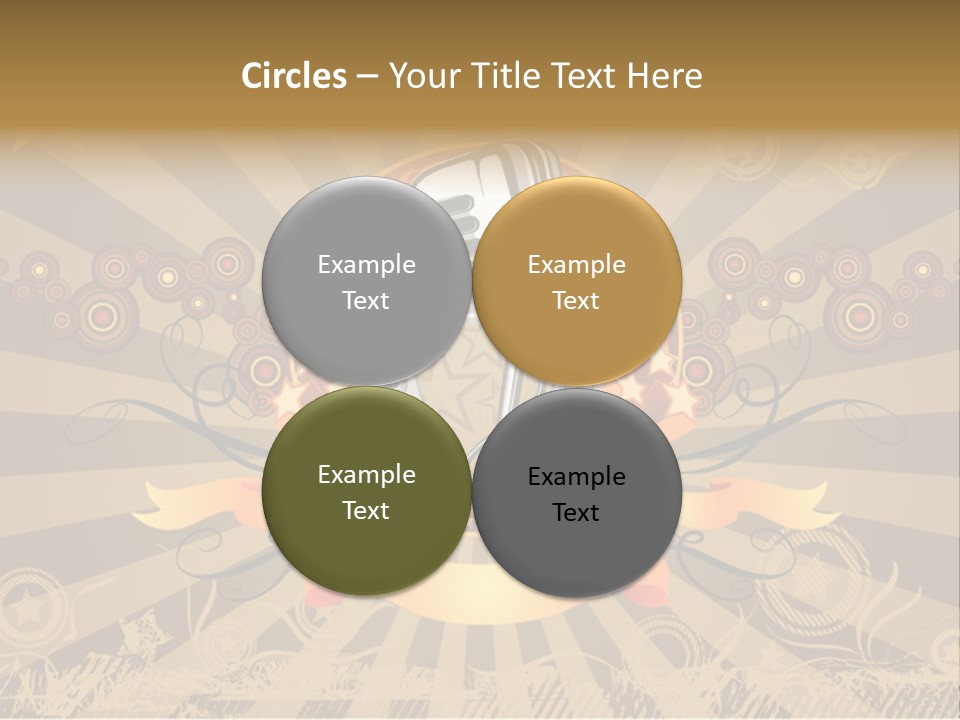 Vector Audio Concert PowerPoint Template