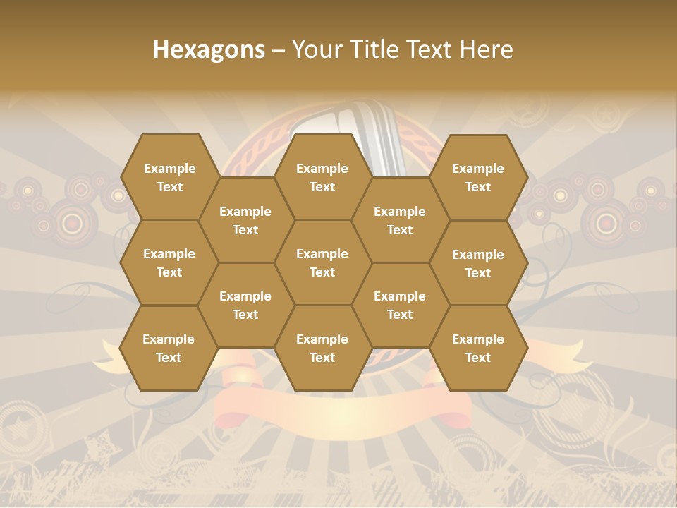 Vector Audio Concert PowerPoint Template