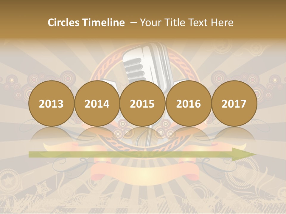 Vector Audio Concert PowerPoint Template