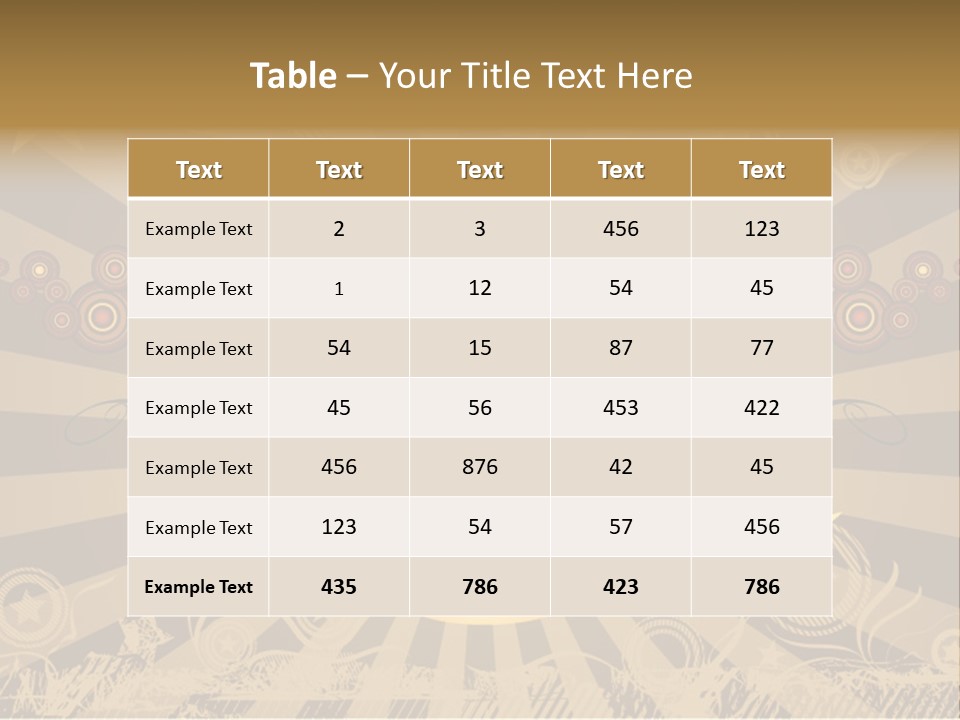 Vector Audio Concert PowerPoint Template