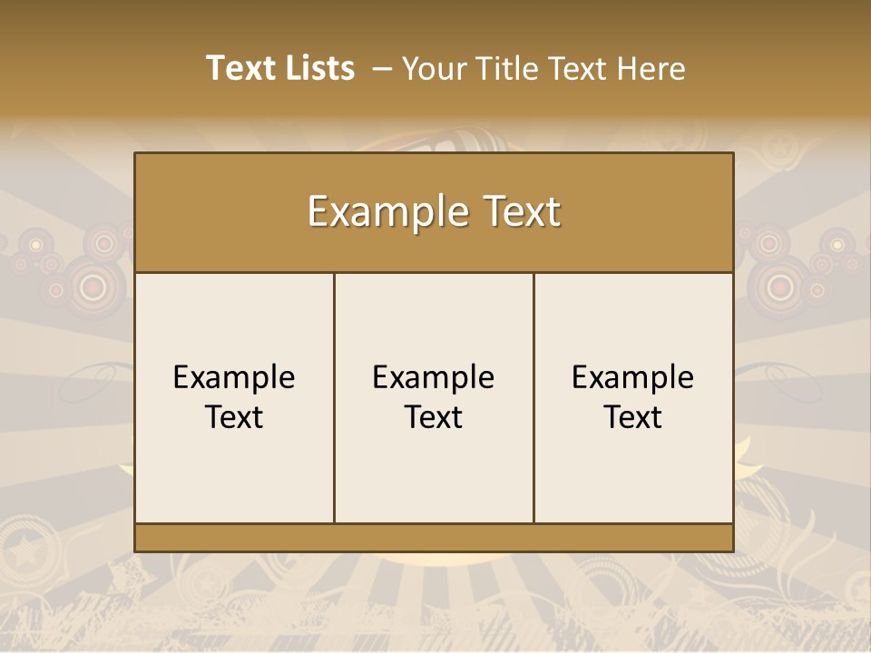 Vector Audio Concert PowerPoint Template