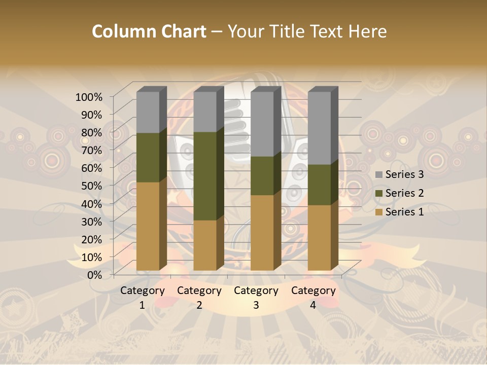 Vector Audio Concert PowerPoint Template