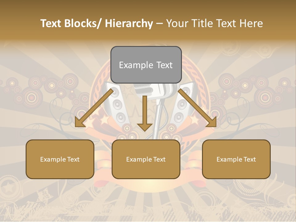 Vector Audio Concert PowerPoint Template