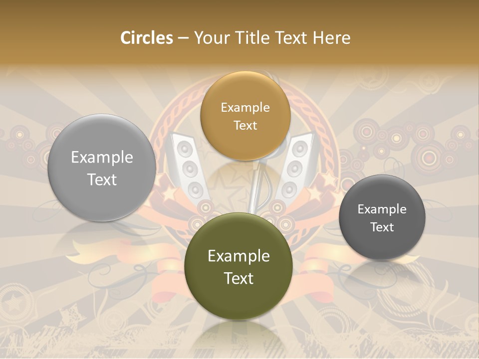 Vector Audio Concert PowerPoint Template