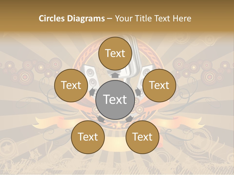 Vector Audio Concert PowerPoint Template