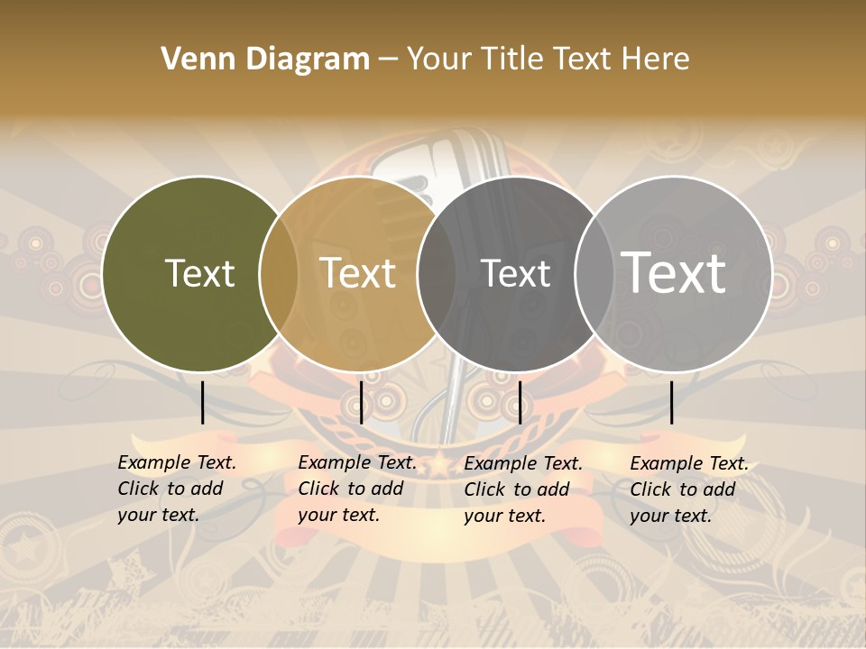 Vector Audio Concert PowerPoint Template