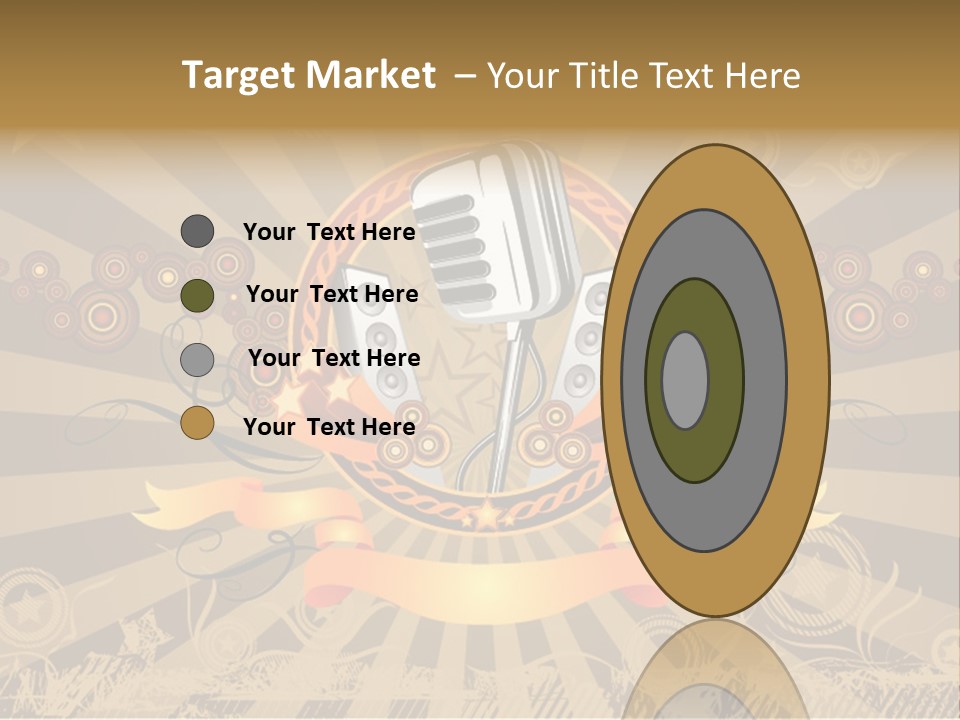 Vector Audio Concert PowerPoint Template