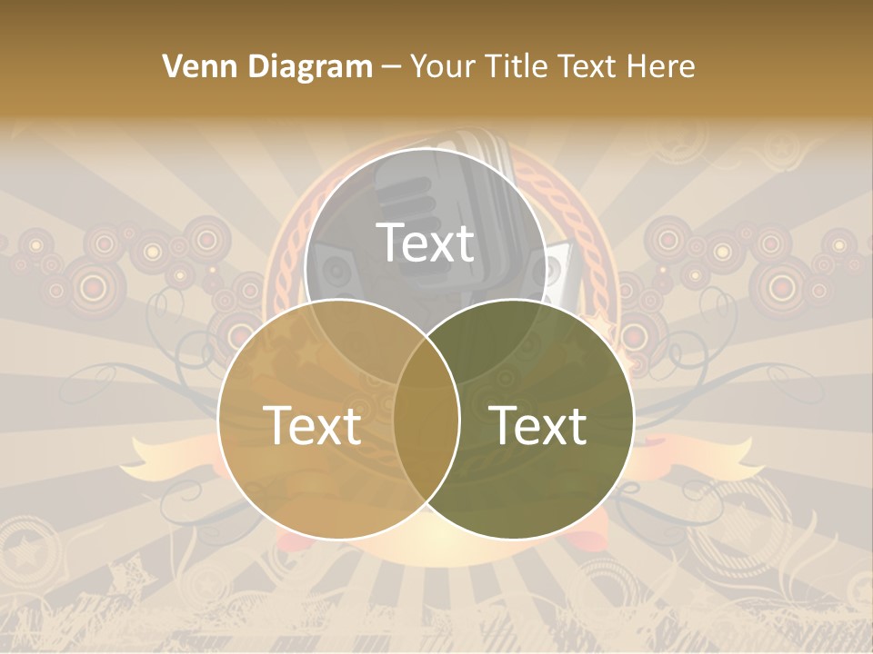 Vector Audio Concert PowerPoint Template