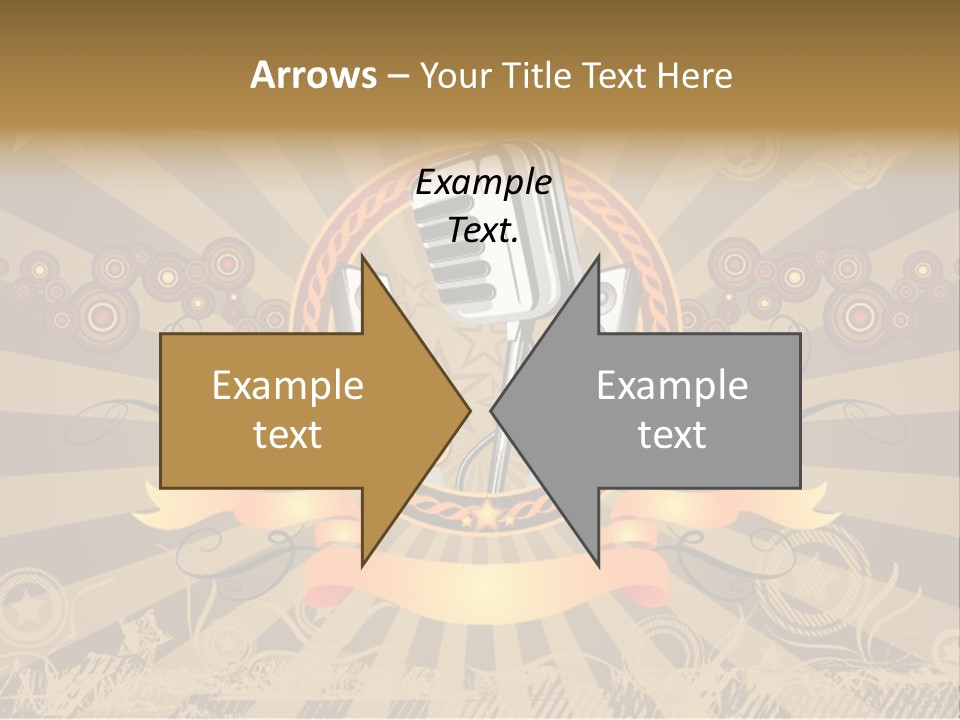 Vector Audio Concert PowerPoint Template