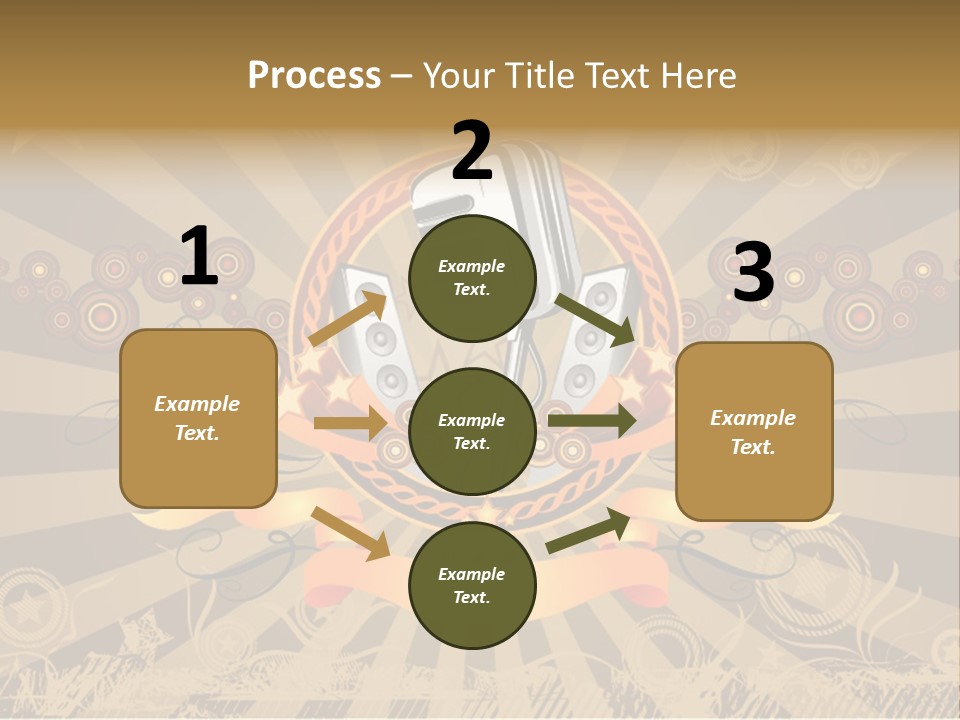 Vector Audio Concert PowerPoint Template