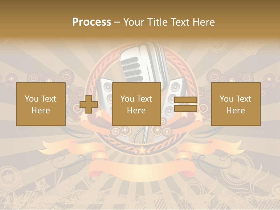 Vector Audio Concert PowerPoint Template