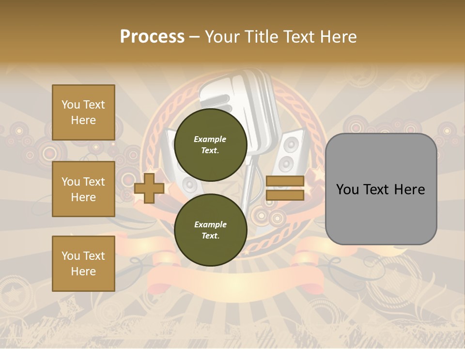 Vector Audio Concert PowerPoint Template