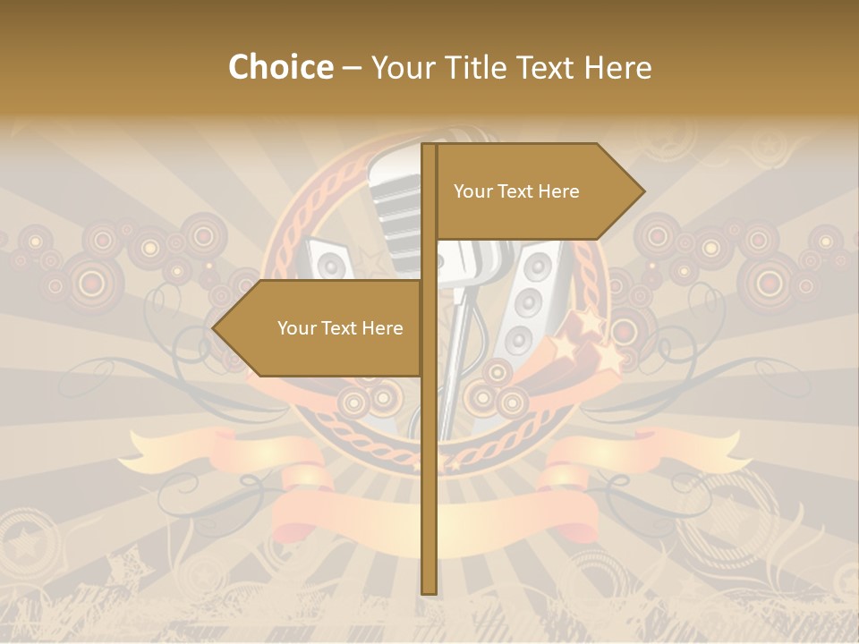 Vector Audio Concert PowerPoint Template