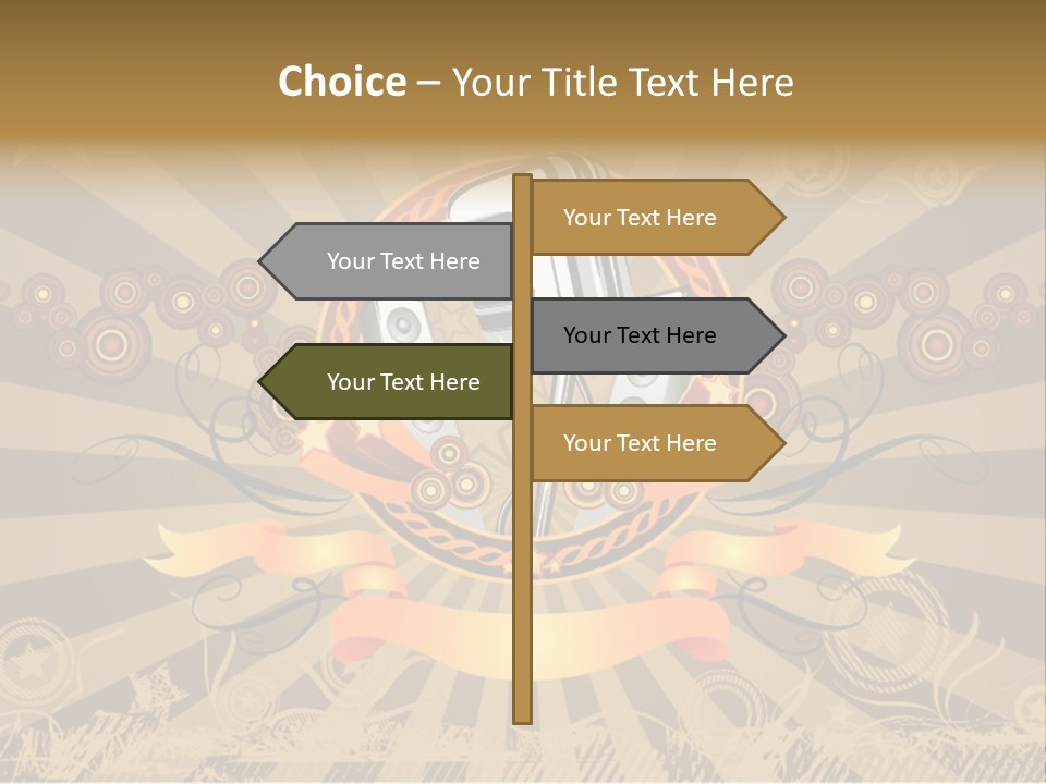 Vector Audio Concert PowerPoint Template