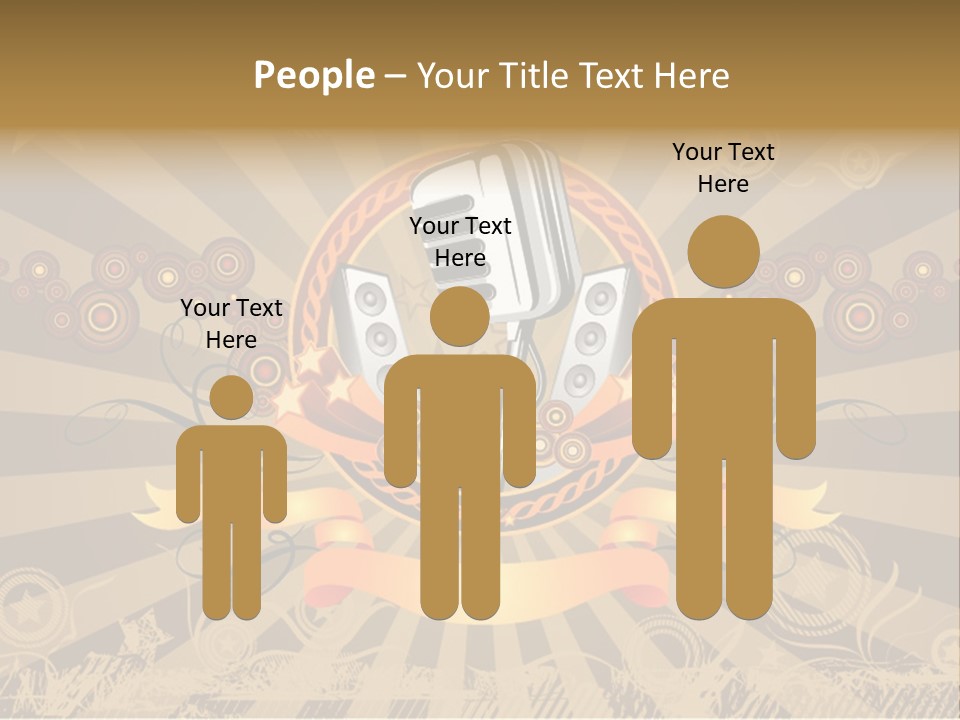 Vector Audio Concert PowerPoint Template