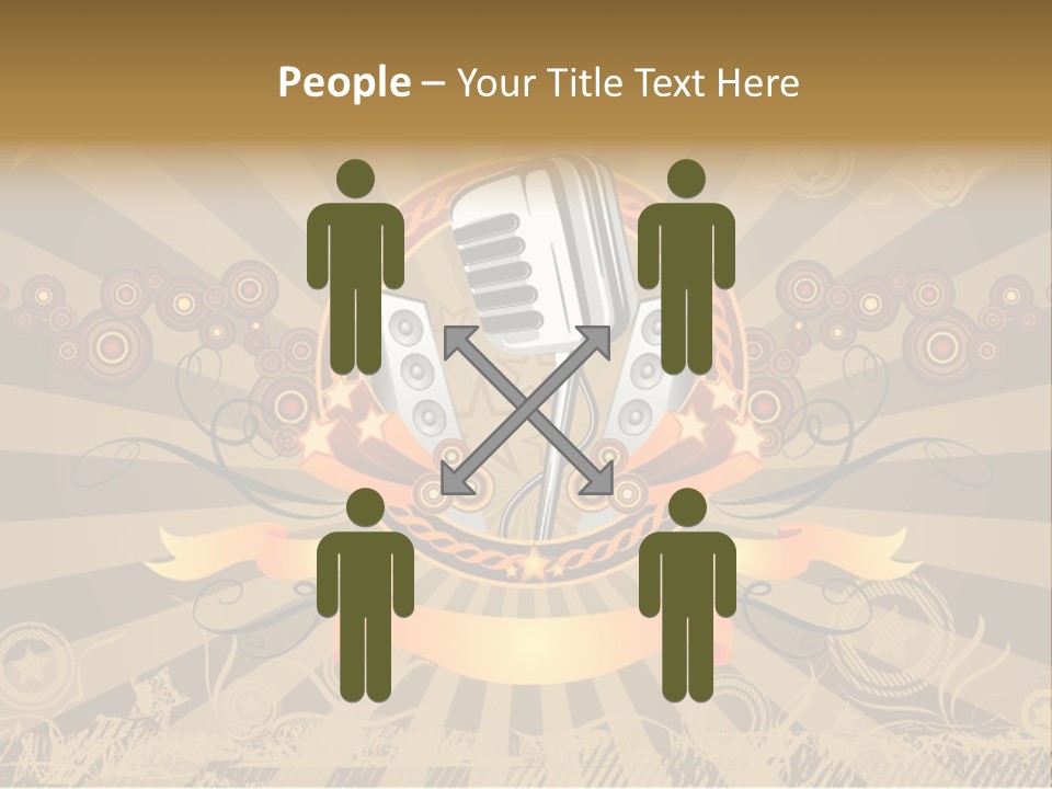 Vector Audio Concert PowerPoint Template