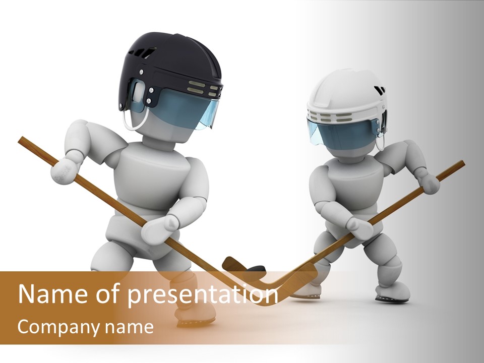 Illustration Visor Render PowerPoint Template