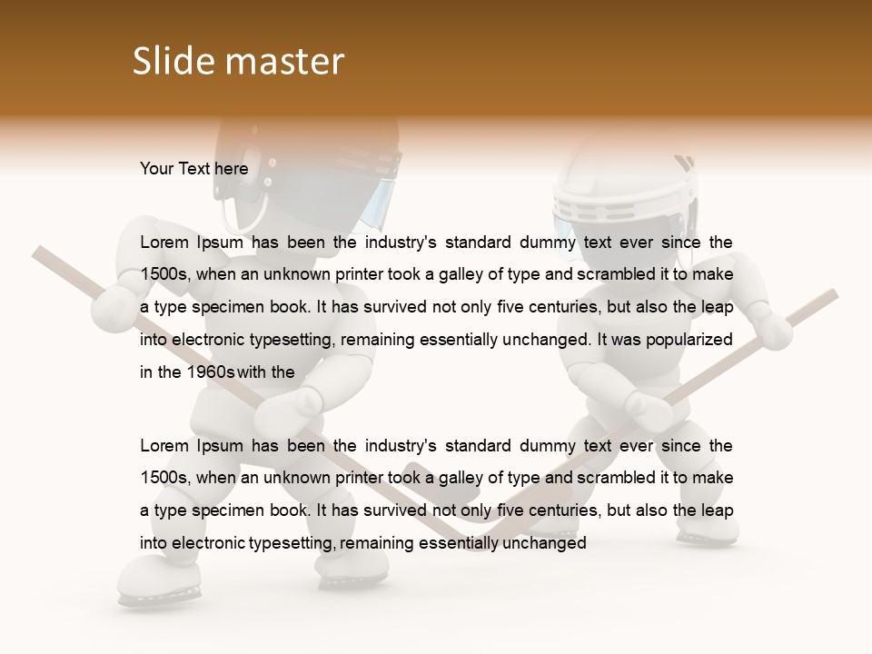 Illustration Visor Render PowerPoint Template