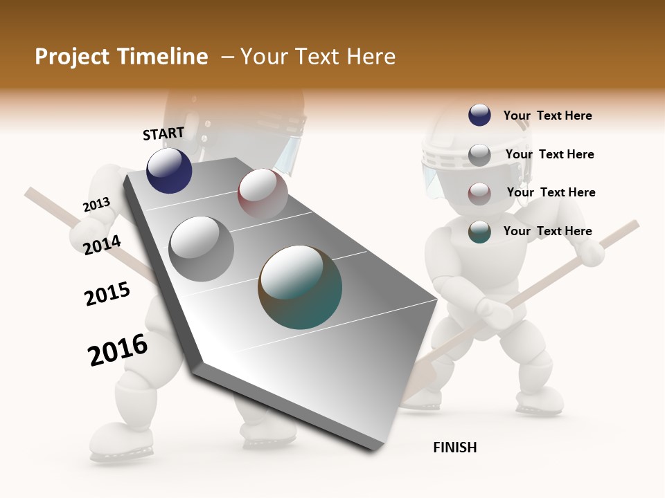 Illustration Visor Render PowerPoint Template