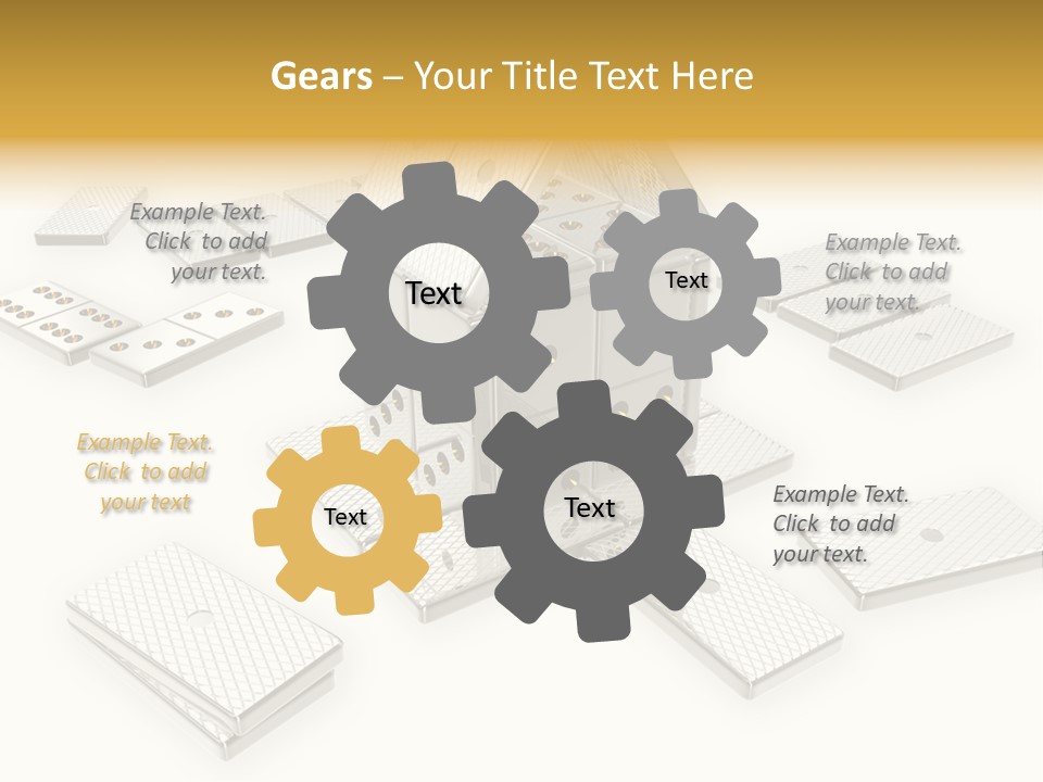 A House With Lots Of Holes In The Middle Of It PowerPoint Template