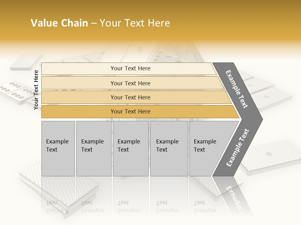 A House With Lots Of Holes In The Middle Of It PowerPoint Template