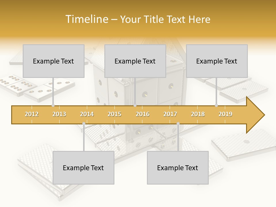 A House With Lots Of Holes In The Middle Of It PowerPoint Template