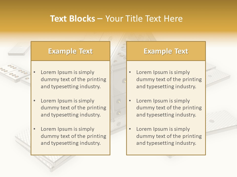 A House With Lots Of Holes In The Middle Of It PowerPoint Template