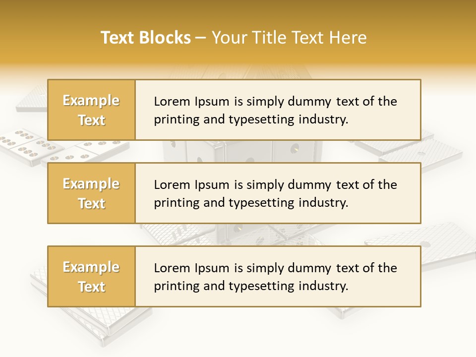 A House With Lots Of Holes In The Middle Of It PowerPoint Template