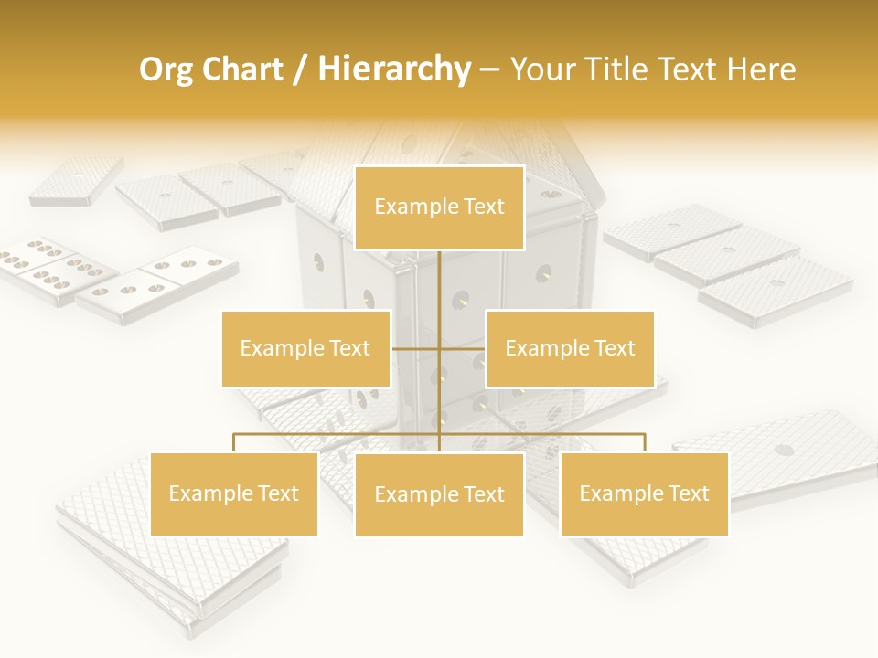 A House With Lots Of Holes In The Middle Of It PowerPoint Template