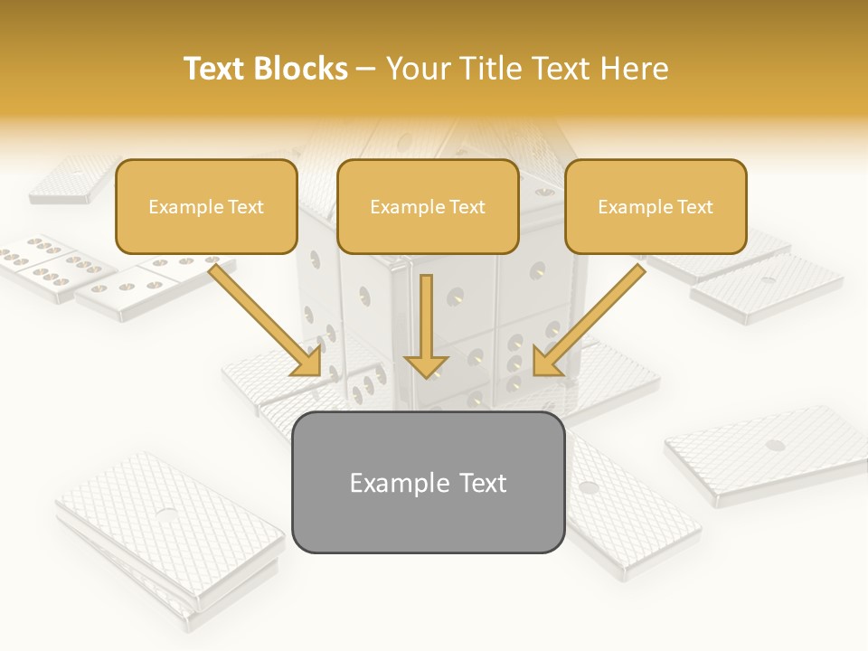 A House With Lots Of Holes In The Middle Of It PowerPoint Template